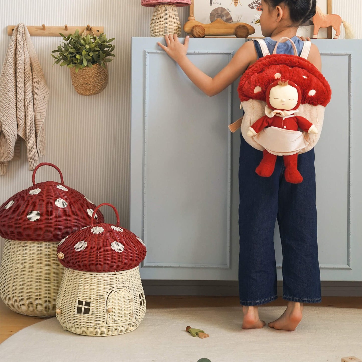 Olli Ella | Dozy Dinkums | Toadstool Moppet PREORDER
