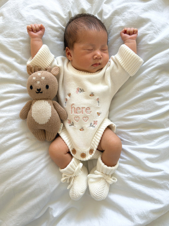 Twins Announcement Rompers | Set of 2 | Newborn