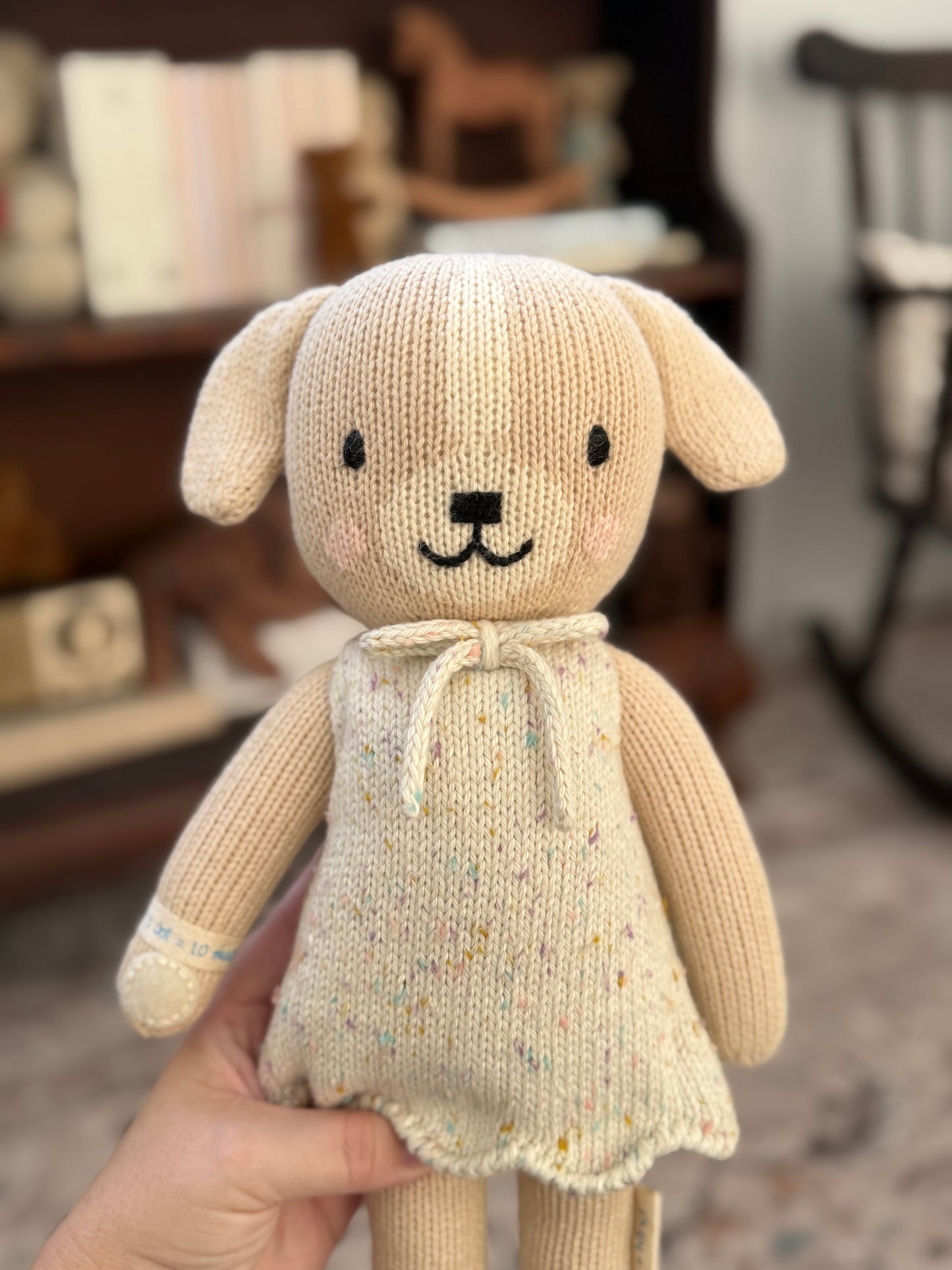 **Retired** Cuddle + Kind Limited Edition 13” Confetti Mia• PRELOVED