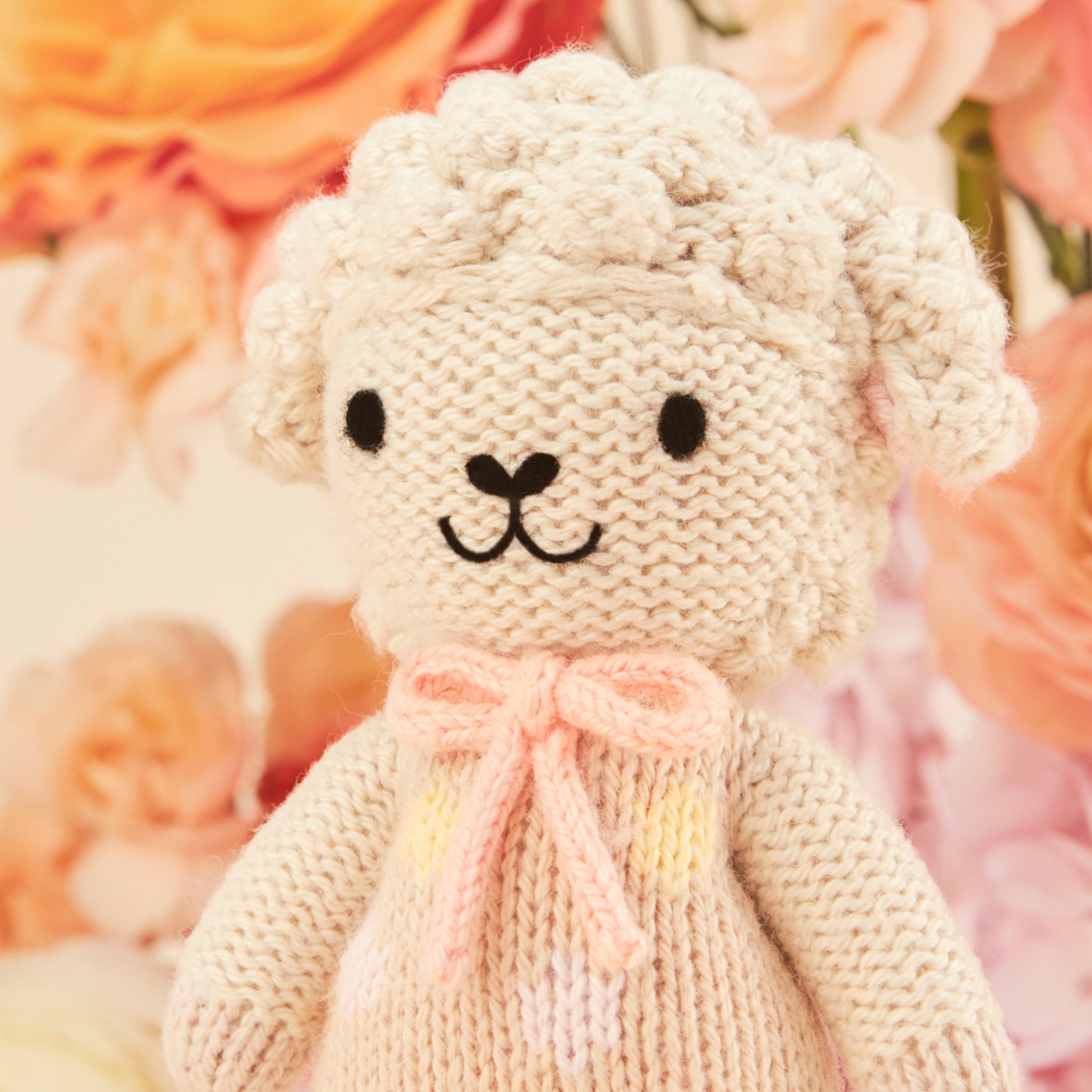 Tiny Lucy the Lamb | Pastel | Cuddle + Kind