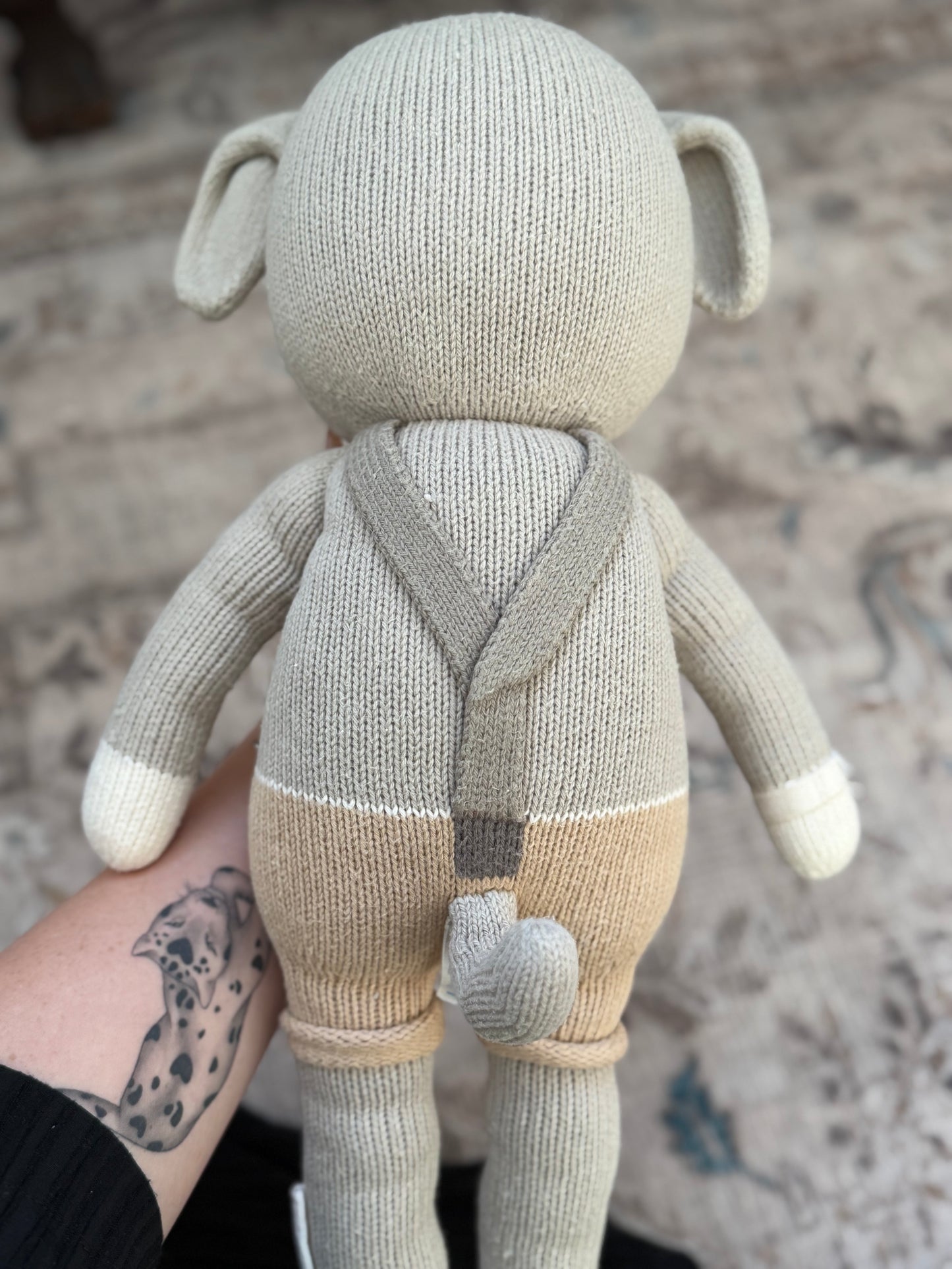 **Retired** Cuddle + Kind Limited Edition 20” Mint Bow Noah • PRELOVED