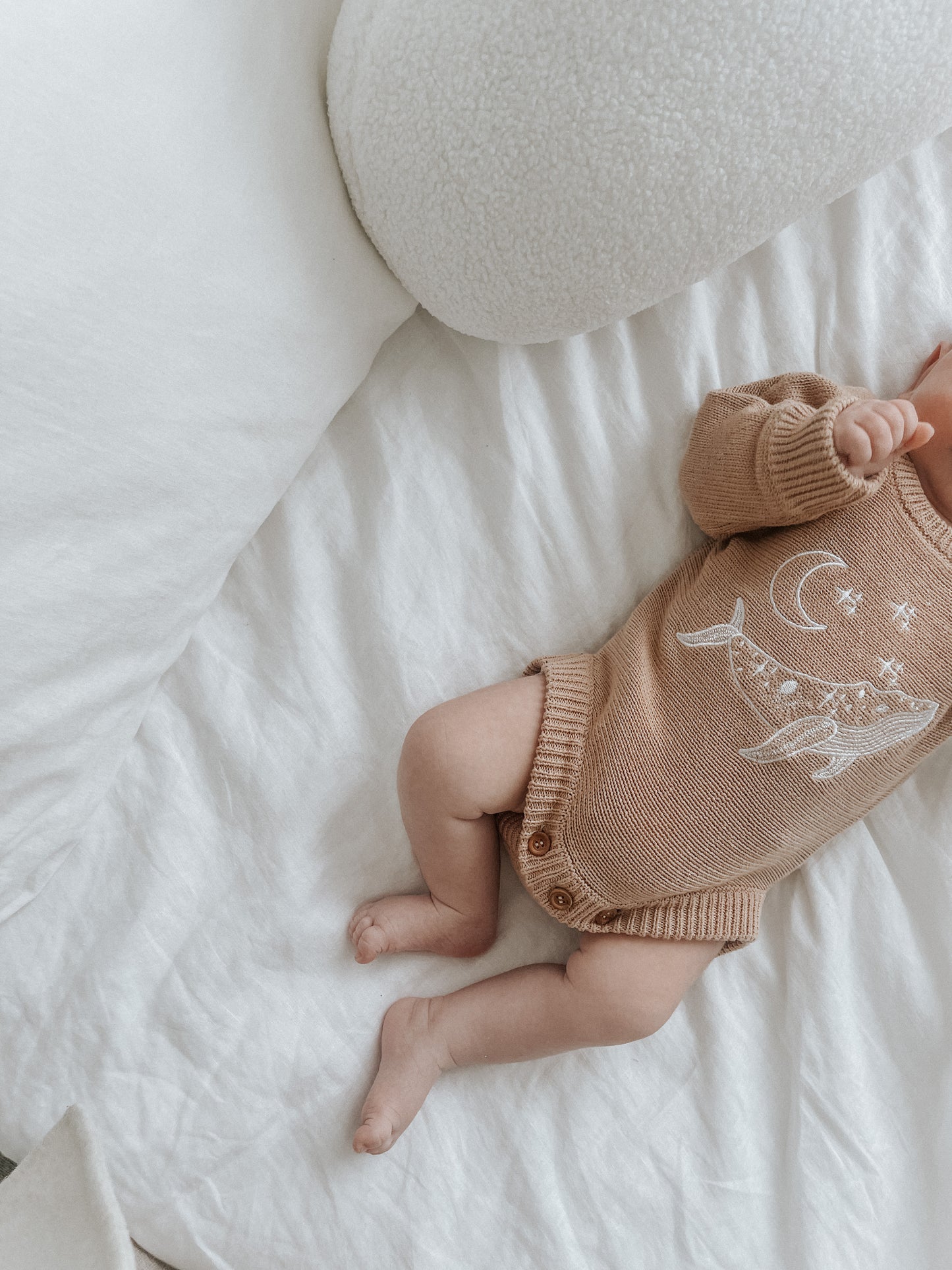 Cove Romper | Milk Tea