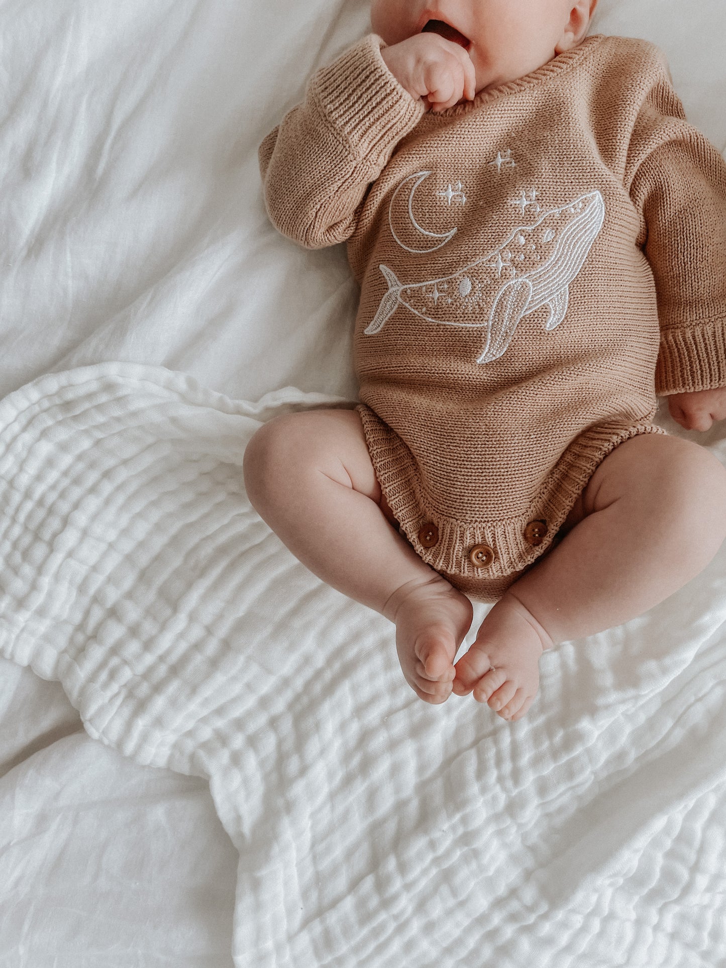 Cove Romper | Milk Tea