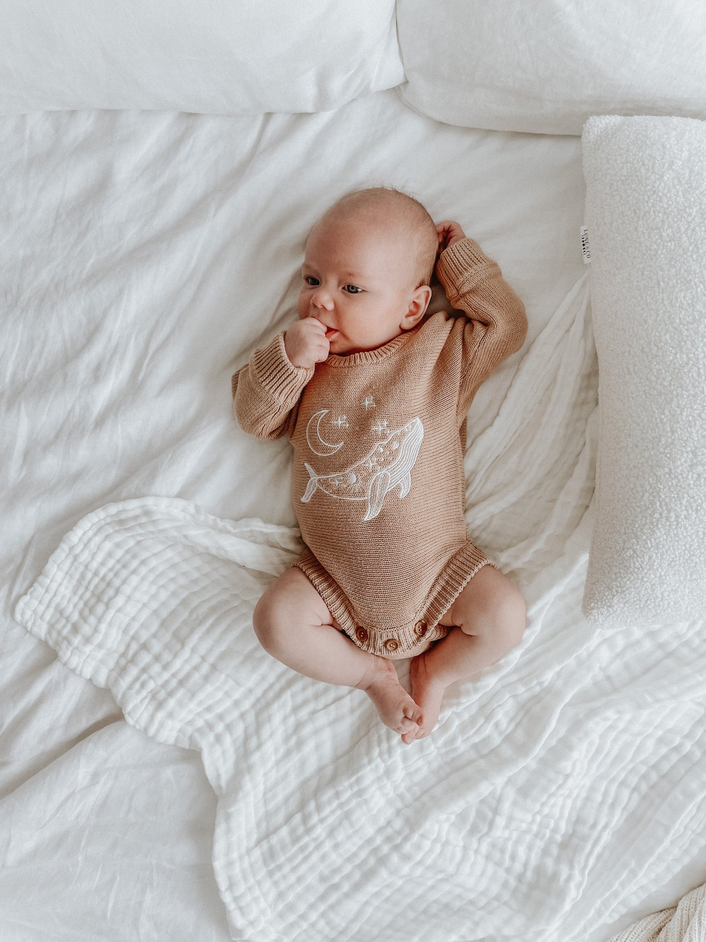 Cove Romper | Milk Tea
