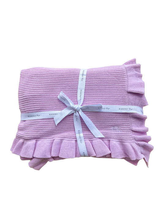 Frill Blanket | Mauve Lilly