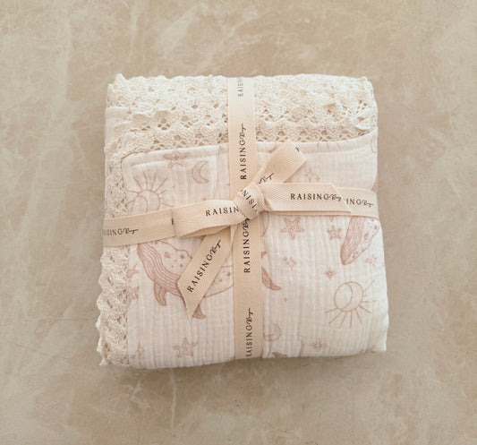 Muslin Lace Blanket | Cove